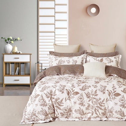 FLEUR KING COTTON BEDSHEET