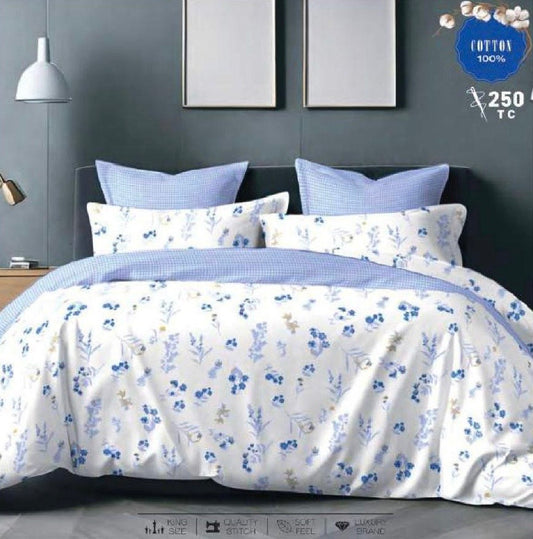 EPITOME 250-Thread Count Cotton Bedsheet