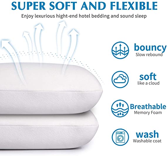 Bouncy foam online pillow