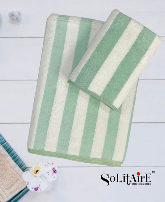 MICROFIBER TOWEL Super-Soft, Highly-Absorbent (BATH & HAND TOWEL)