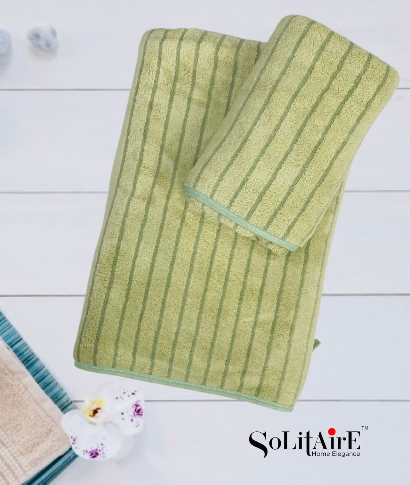 MICROFIBER TOWEL Super-Soft, Highly-Absorbent (BATH & HAND TOWEL)