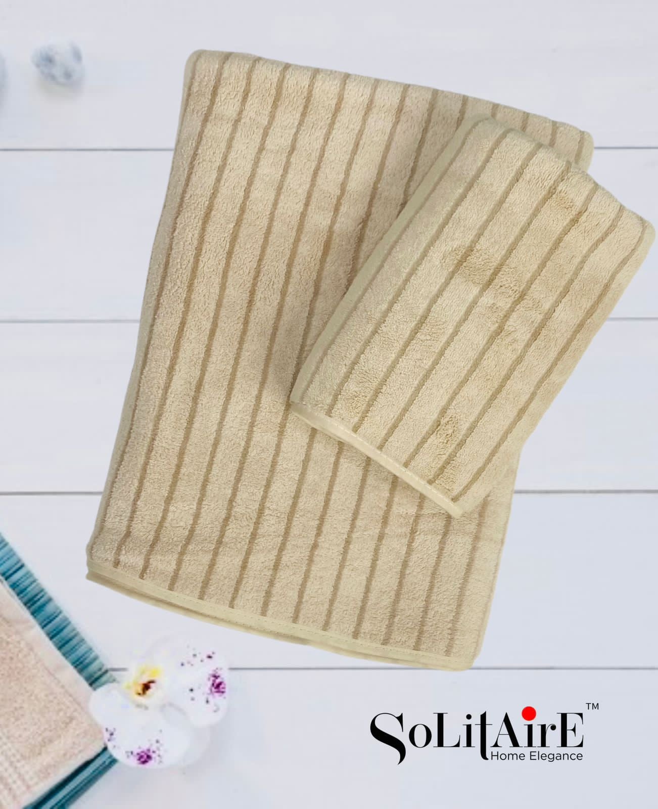 MICROFIBER TOWEL Super-Soft, Highly-Absorbent (BATH & HAND TOWEL)