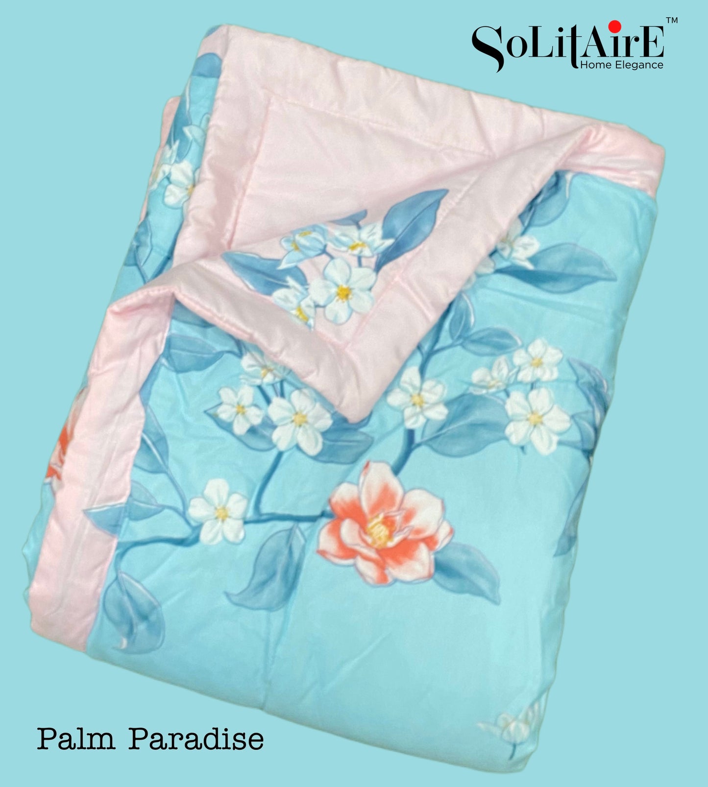 PALM PARADISE SUPER-SOFT AC COMFORTER