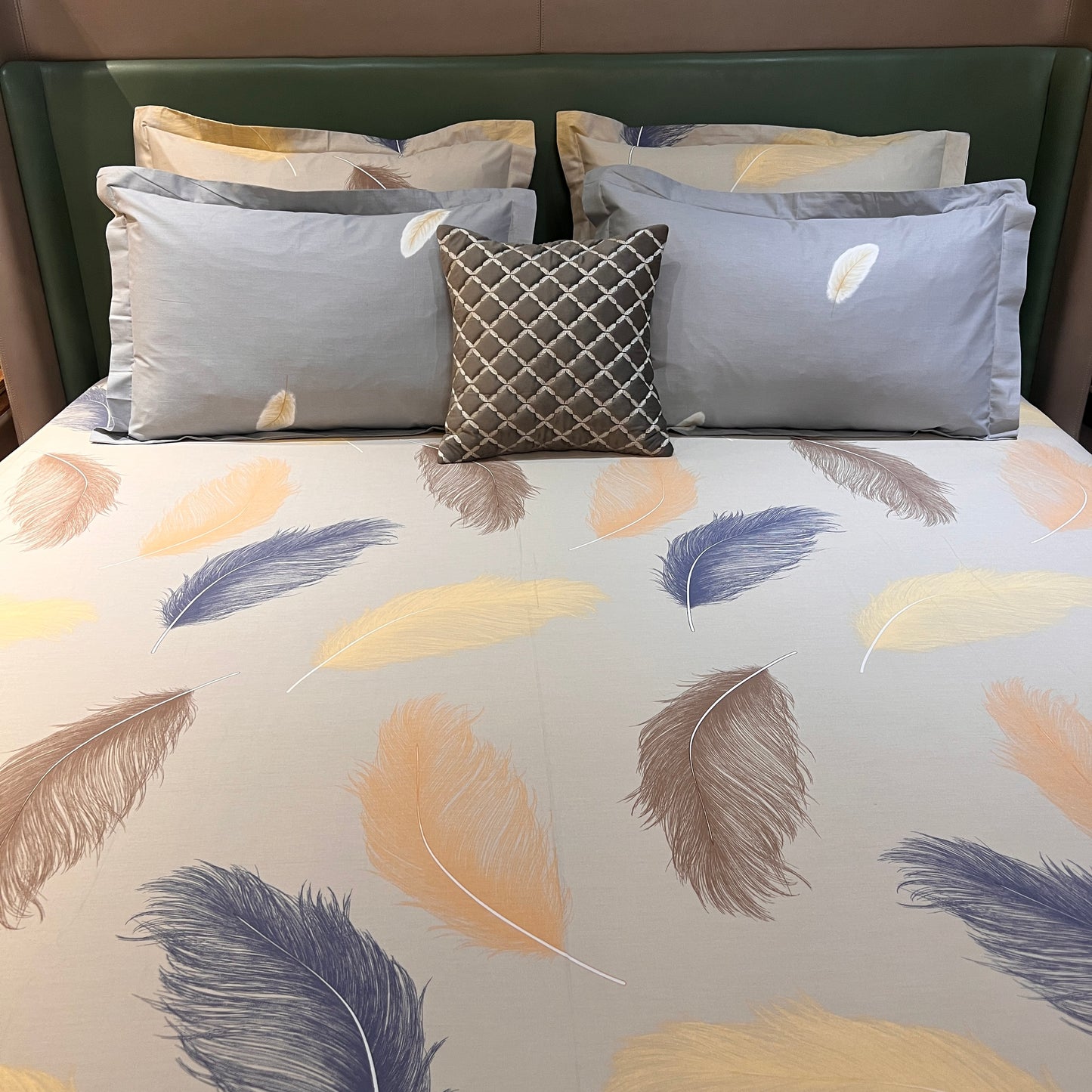 FLEUR KING COTTON BEDSHEET