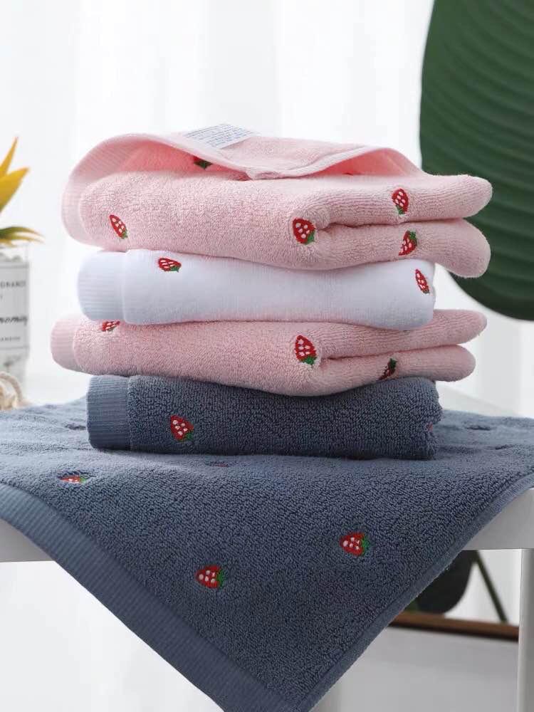 Peach discount colored towels