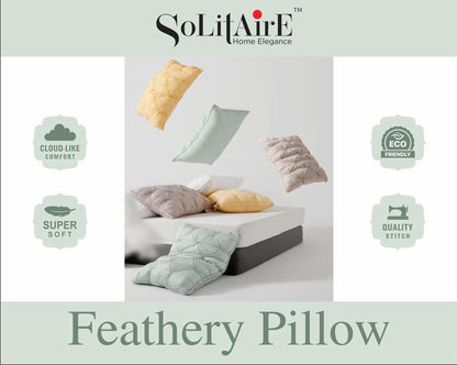 FEATHERY MICROFIBER (CRUELTY-FREE SUPERSOFT PILLOW)