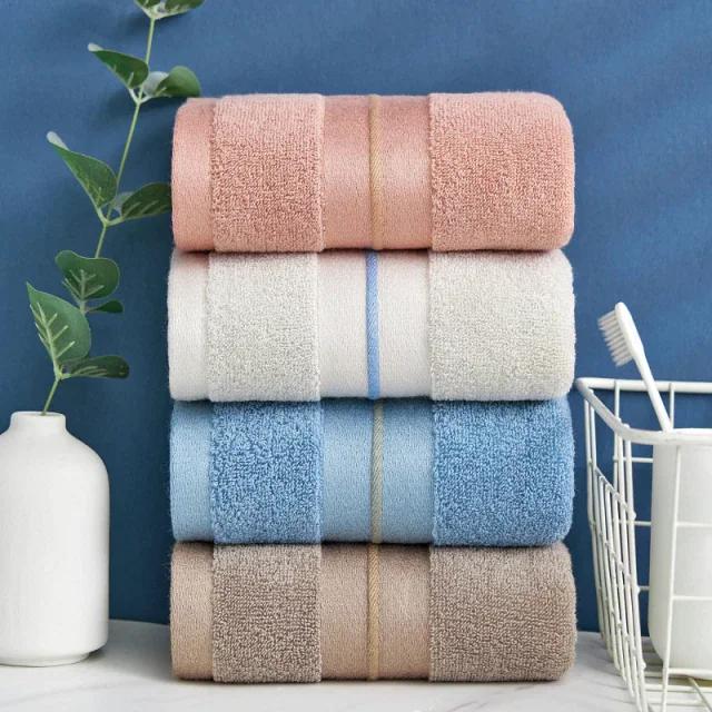 Peach colored shop bath towels